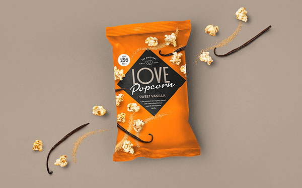 爆米花食品包裝設計