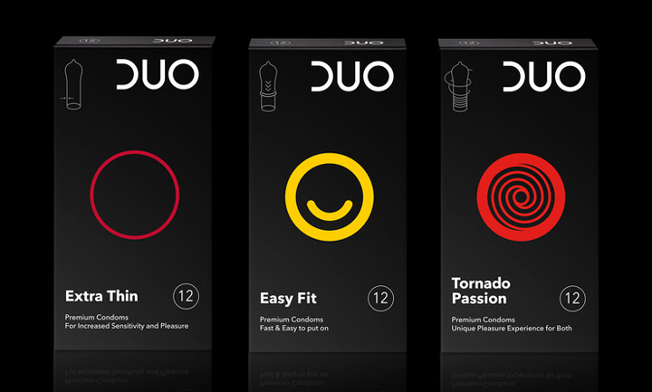 DUO避孕套品牌包裝設(shè)計(jì)