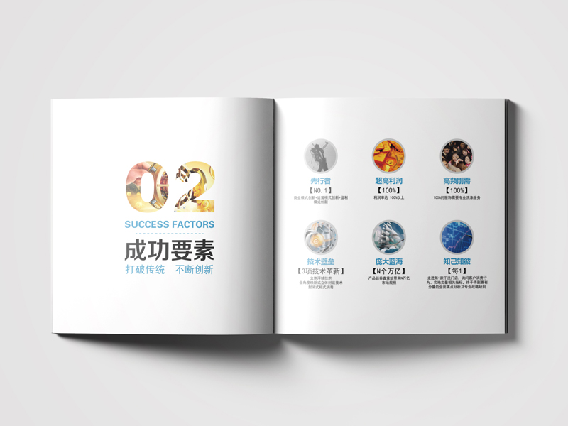 干洗店融資方案畫冊設計